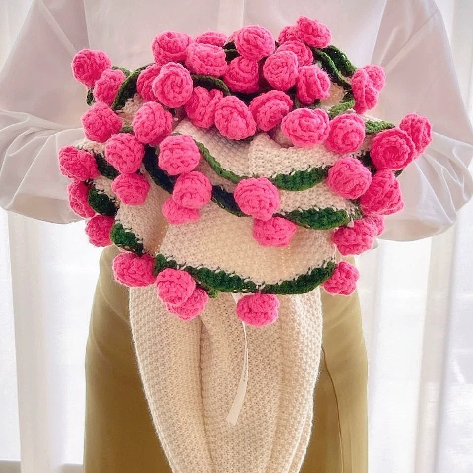 Roselynn™ Handmade Rose Bouquet Blanket