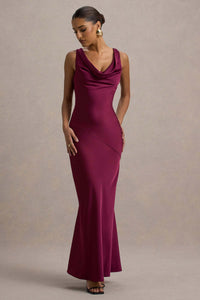 Velvet Flame Gown