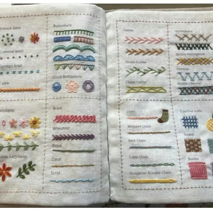 Stitch & Stillness™ Linen Embroidery Book