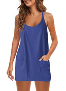 Sleeveless Sports Pocket Dress