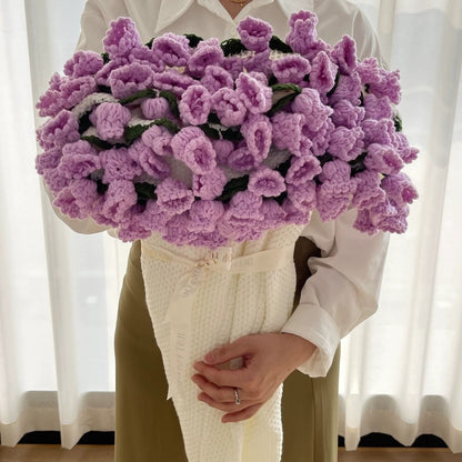 Roselynn™ Handmade Rose Bouquet Blanket