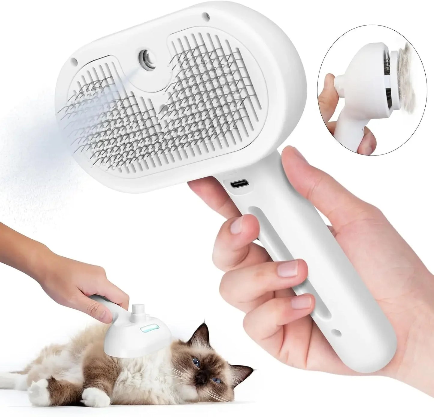 FurMist™ 2-in-1 Pet Grooming Spray Comb