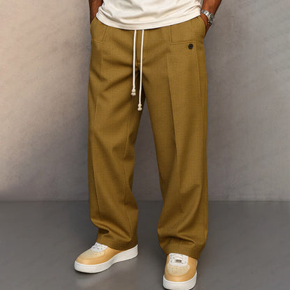 UrbanEase™ Straight-Fit Drawstring Pants