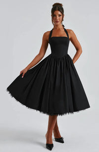The Everly Dress – Black & White