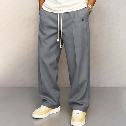 UrbanEase™ Straight-Fit Drawstring Pants