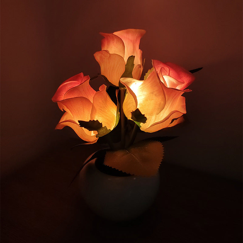 Vase veilleuse tulipe LED LumiBloom™