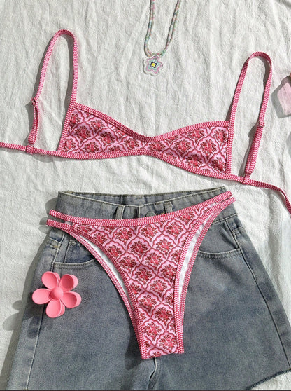 Ensemble de Bikini Brodé Rosalie™