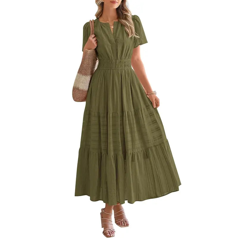 Rosalie™ Pleated Maxi Dress