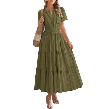 Rosalie™ Pleated Maxi Dress