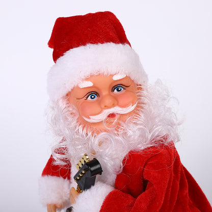 Père Noël dansant et chantant