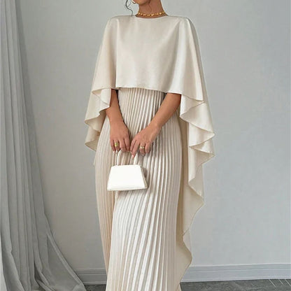 Robe longue Etherea™ Flow à manches chauve-souris