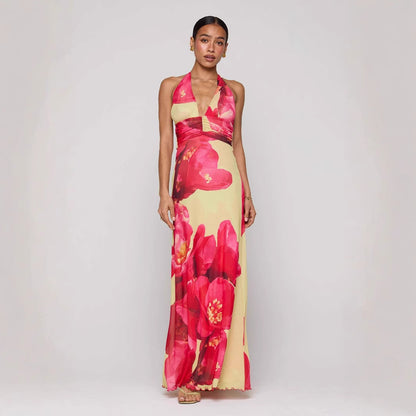 Robe longue dos nu Veda Eclipse