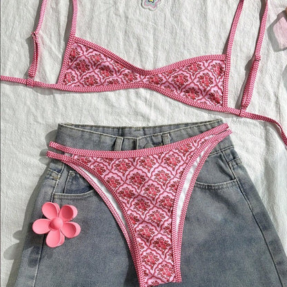 Ensemble de Bikini Brodé Rosalie™