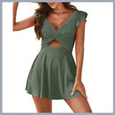 Sweet Radiance Cutout One Piece Swimsuit Dress