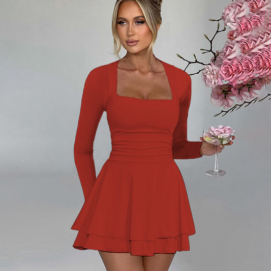 Robe Mini Col Carré Valentina™