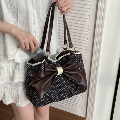 Bow & Dot Tote Bag