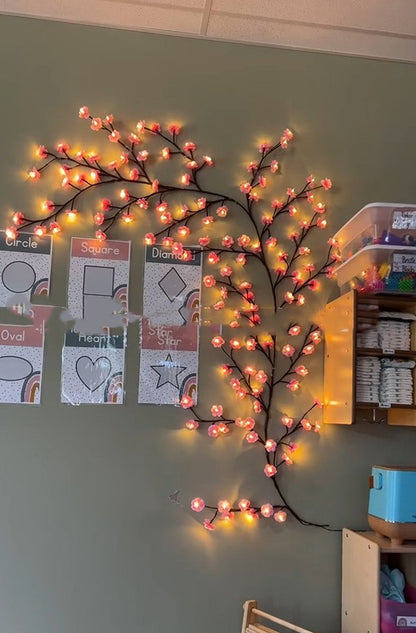 Lampe de nuit en forme de rosier BloomGlow™