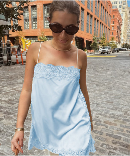 Lace Whisper™ Satin Cami Top