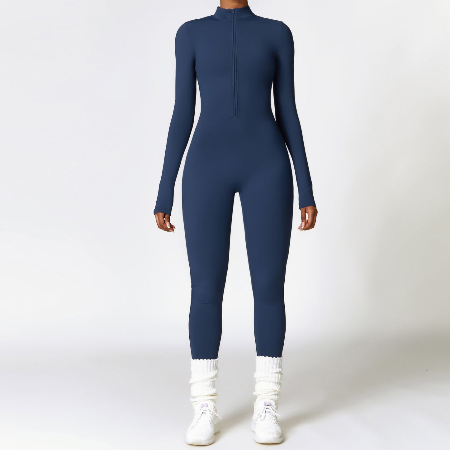 NovaSculpt™ Zip-Up Jumpsuit