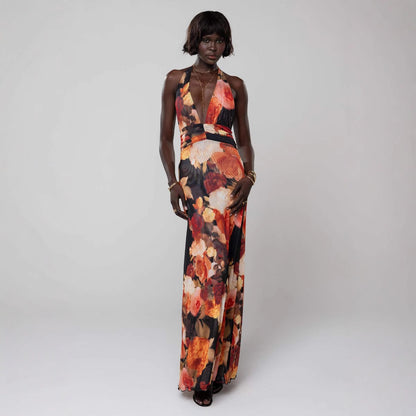 Robe longue dos nu Veda Eclipse