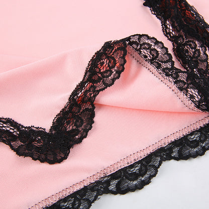 Vestido lencero de encaje Blush Temptation