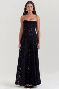 Elegant Embroidered Seren Dress