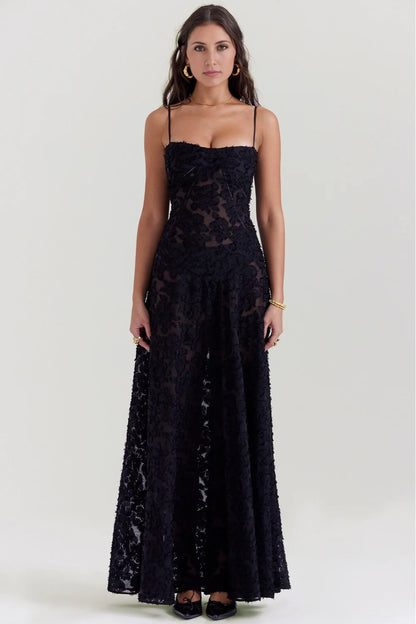 Elegant Embroidered Seren Dress