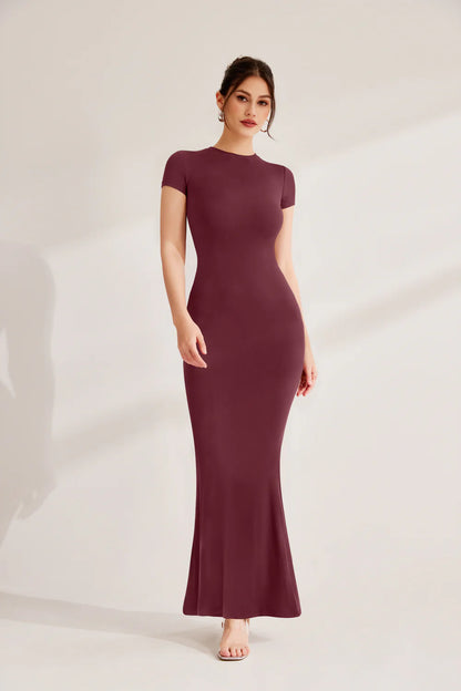 Aura Sculpt Maxi Jurk