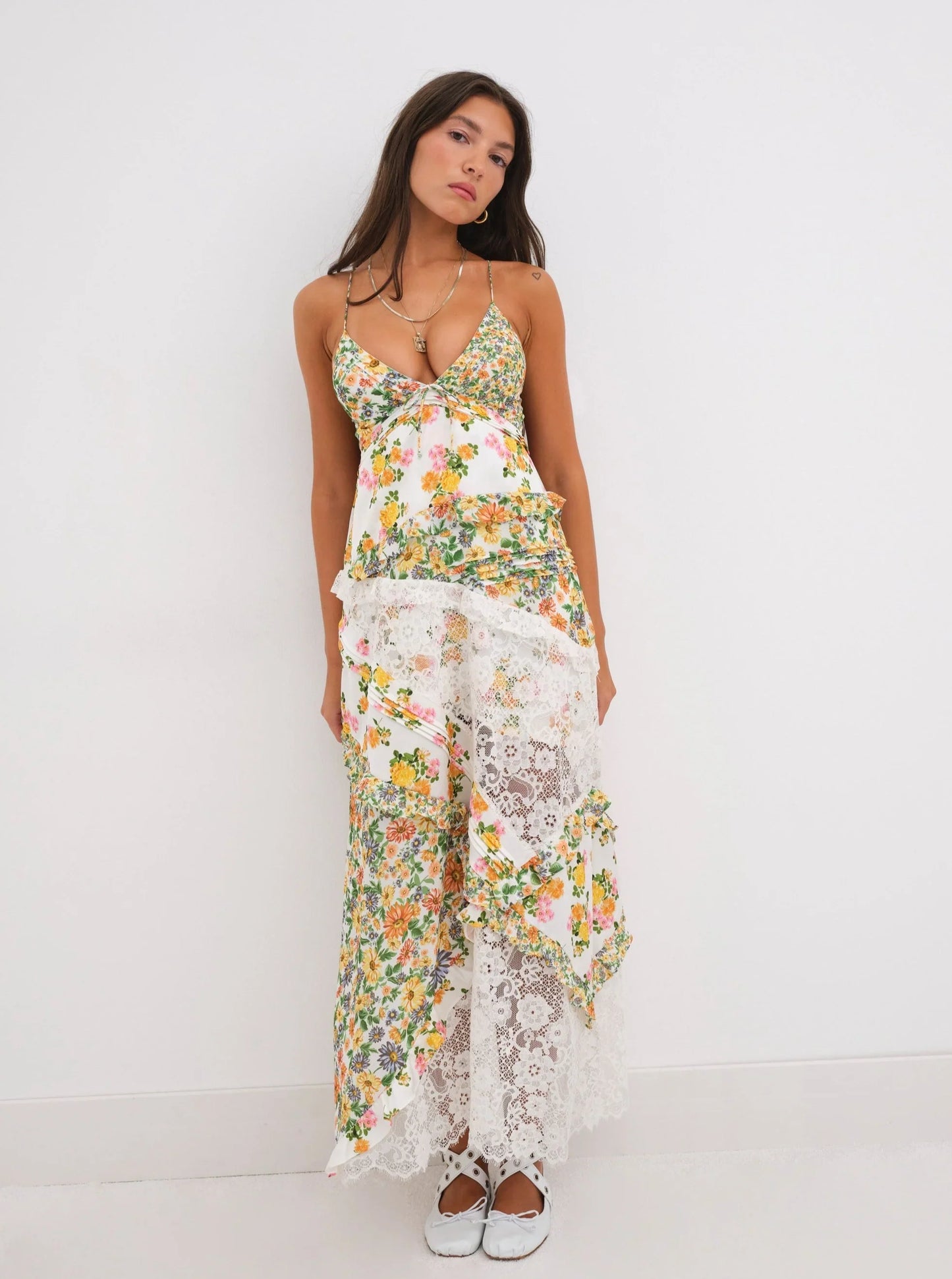 Robe à volants Elara Bloom™