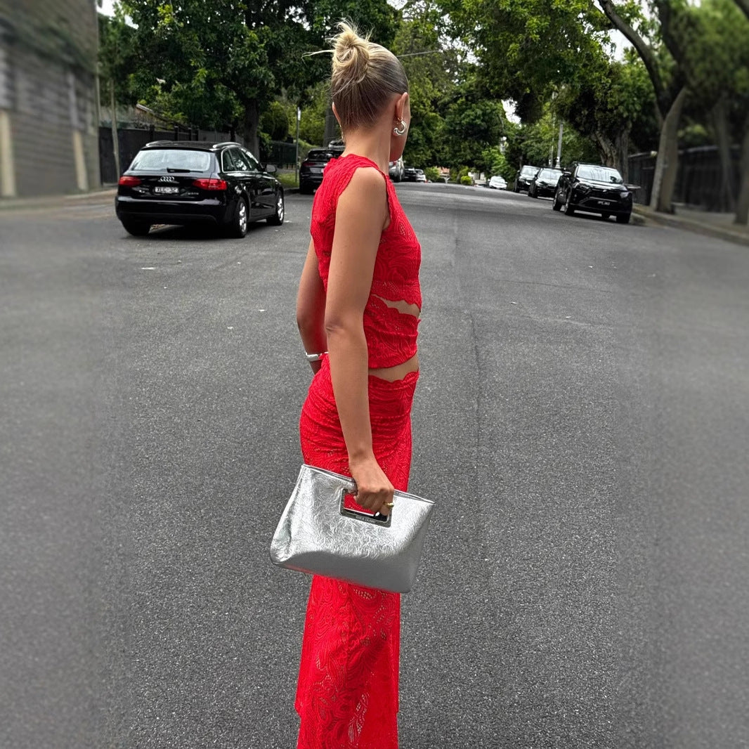 Scarlet Heat Two Piece Set