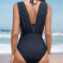 Tied Top One Piece SwimSuit