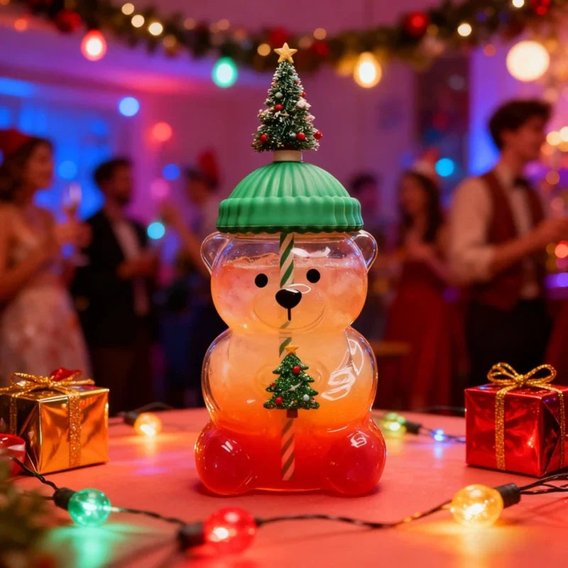 Tasse en verre givré CozyBear™