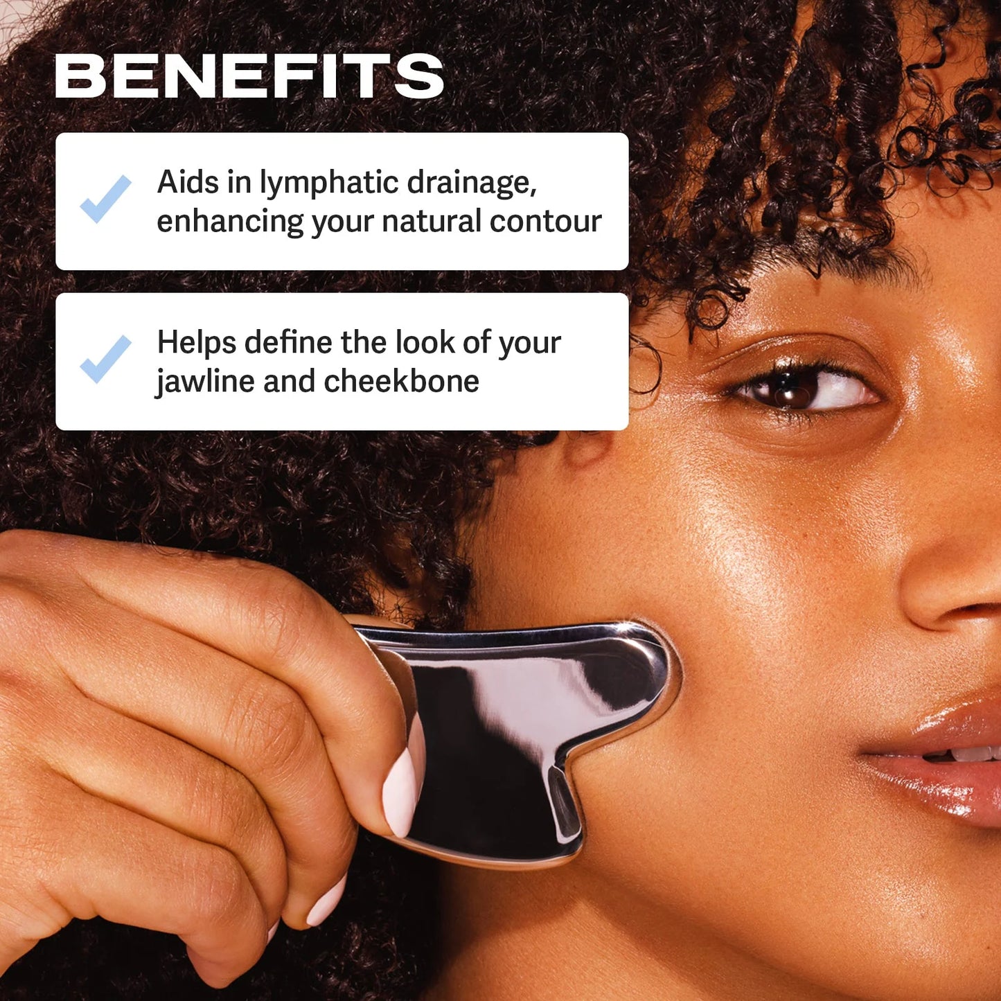 Plaque de modelage en acier inoxydable HeartGlow™