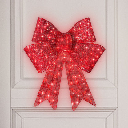 Holiday Glow Light-Up Christmas Bows