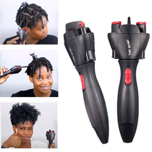 TwistyGlam™ Tresseur de cheveux automatique