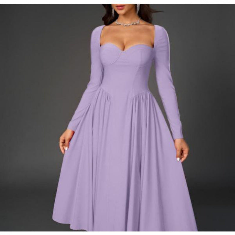 Robe midi plissée Heavenly Grace