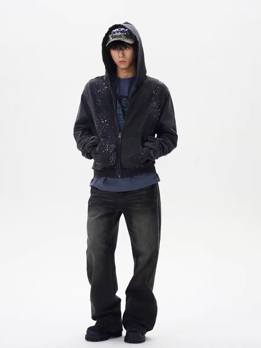 Sweat à capuche zippé Nightfall Spark