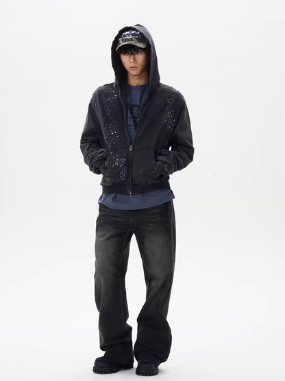 Sweat à capuche zippé Nightfall Spark