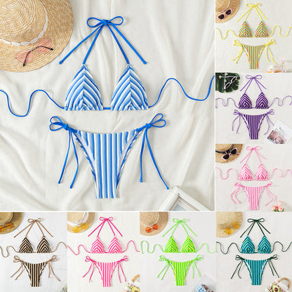 Candy Stripe™ Tie Bikini