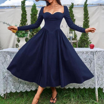 Robe midi plissée Heavenly Grace