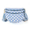Blue And White Plaid