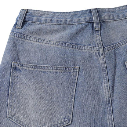 Starlight Drift Rhinestone Relaxed-Fit Jeans