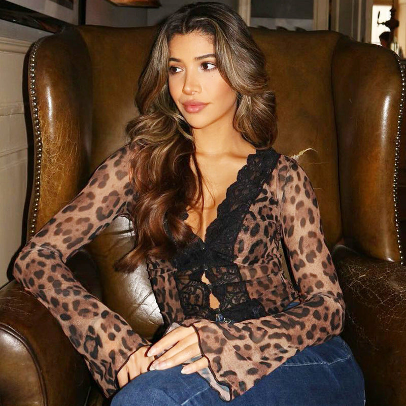 Wild Whisper Cardi Mesh Lace Cardigan