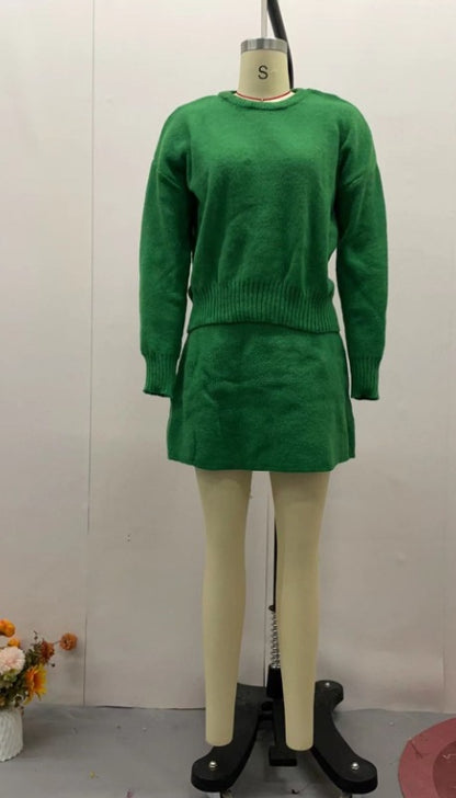 CozyContour™ Knit Skirt Set