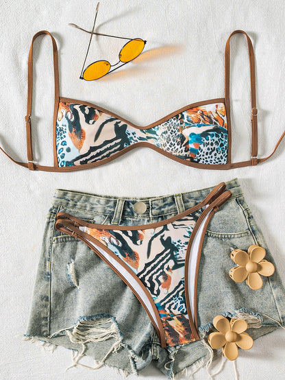 Ensemble de Bikini Brodé Rosalie™