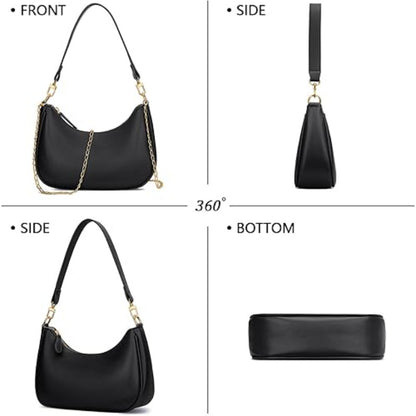 Luxe Curve Shoulder Bag