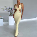 Hollow Out Cami Sweater Dress