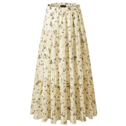 Whimsy Bloom Maxi Skirt