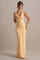 Velvet Flame Gown