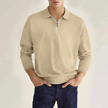 PrimeFlex™ Men’s Long-Sleeve Zip Polo